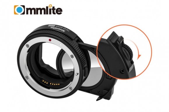 Commlite CM-EF-EOSR VND (Переходное кольцо для EF/EF-S объектив на EOSR/RF с Variable ND фильтра) Commlite CM-EF-EOSR VND (Переходное кольцо для EF/EF-S объектив на EOSR/RF с Variable ND фильтра)