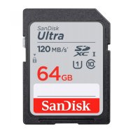 Sandisk 64GB Ultra SDXC UHS-I Memory Card - 120MB/s Sandisk 64GB Ultra SDXC UHS-I Memory Card - 120MB/s
