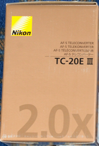 Телеконвертер Nikon AF-S Teleconverter TC-20E III 