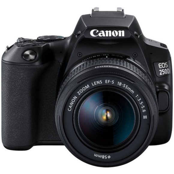 Фотоаппарат Canon EOS 250D Kit EF-S 18-55mm f3.5-5.6 DC III, чёрный 