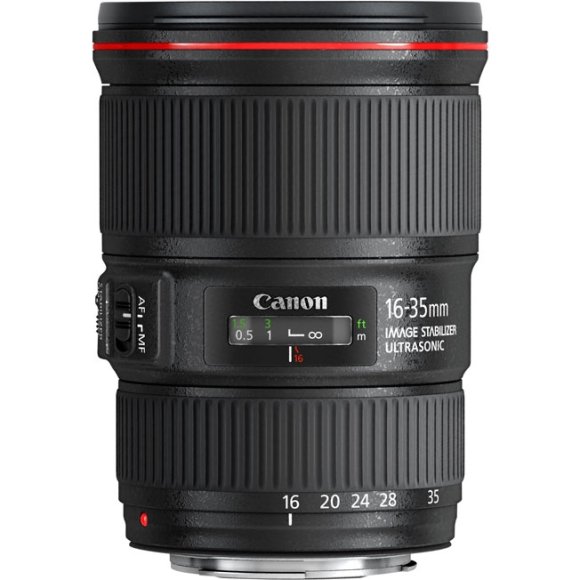 Объектив Canon EF 16-35mm f/4L IS USM, чёрный Объектив Canon EF 16-35mm f/4L IS USM, чёрный