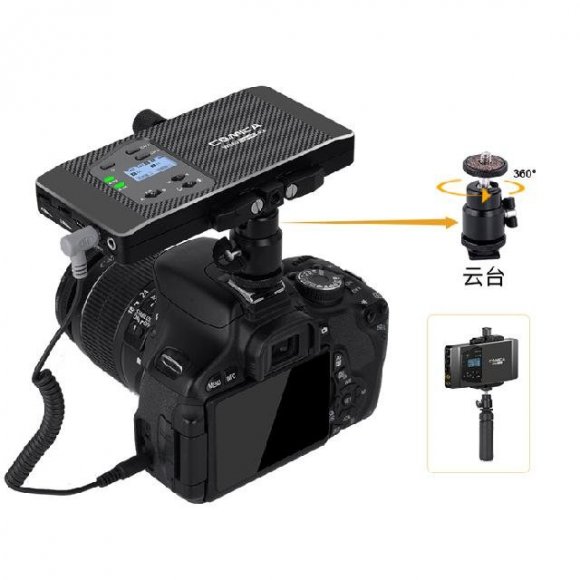 COMICA CVM-WS60 COMBO (TX+TX+RX) Беспроводной петличный микрофон для смартфона COMICA CVM-WS60 COMBO (TX+TX+RX) Беспроводной петличный микрофон для смартфона