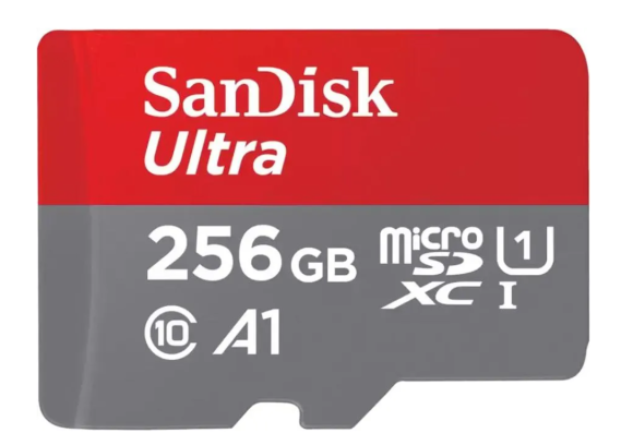 Sandisk 256GB Ultra microSDHC UHS-I Memory Card - 150MB/s 