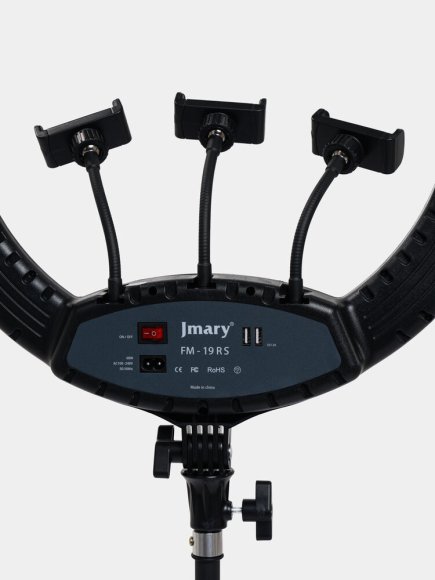 Кольцевая подсветка Jmary FM-19RS LED, (2900K-6500K) Кольцевая подсветка Jmary FM-19RS LED, (2900K-6500K)