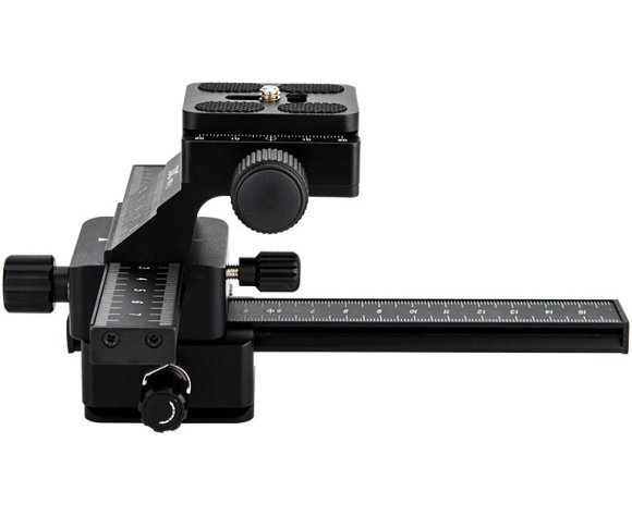 Четырех осевые макрорельсы с площадкой Arca-Swiss JJC MFR-3  Четырех осевые макрорельсы с площадкой Arca-Swiss JJC MFR-3