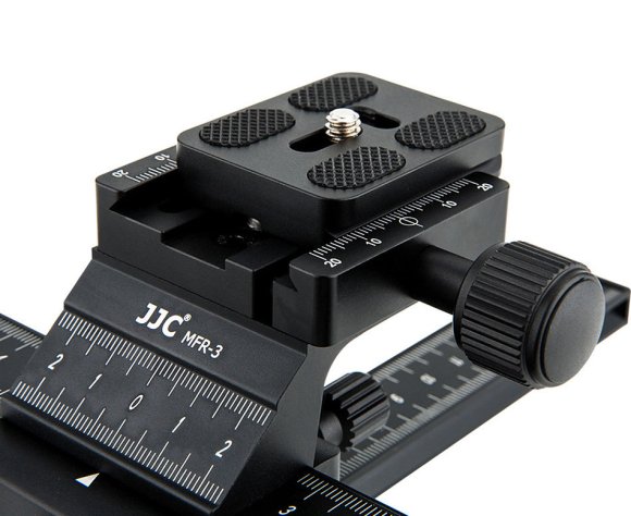 Четырех осевые макрорельсы с площадкой Arca-Swiss JJC MFR-3  Четырех осевые макрорельсы с площадкой Arca-Swiss JJC MFR-3