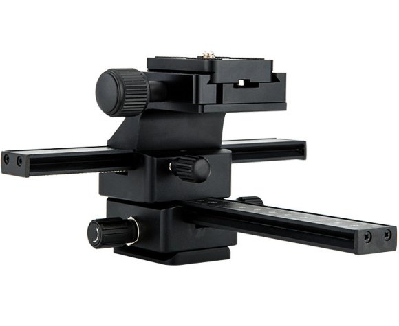 Четырех осевые макрорельсы с площадкой Arca-Swiss JJC MFR-3  Четырех осевые макрорельсы с площадкой Arca-Swiss JJC MFR-3
