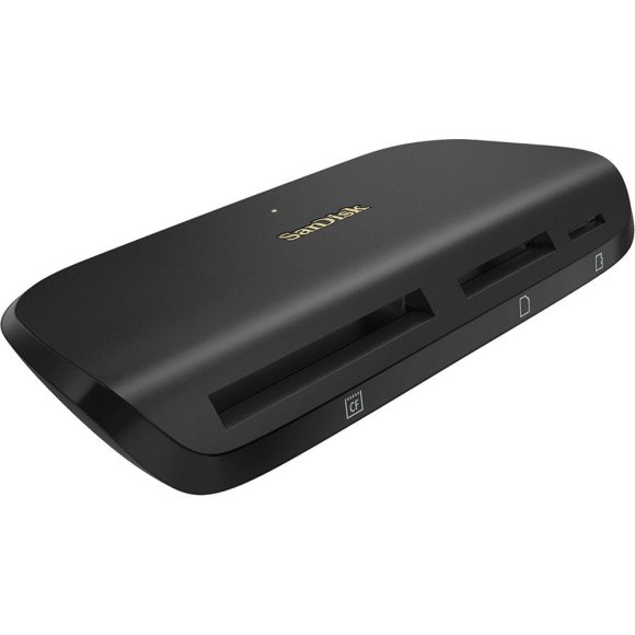 Картридер SanDisk ImageMate PRO USB-C Multi-Card Reader/Writer, чёрный Картридер SanDisk ImageMate PRO USB-C Multi-Card Reader/Writer, чёрный