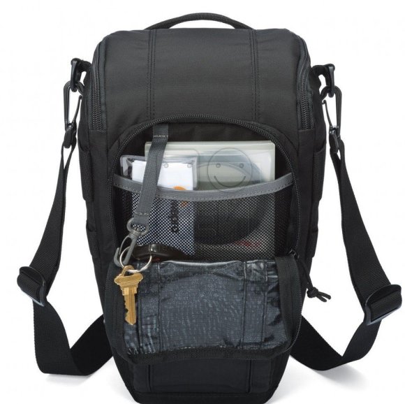 Сумка Lowepro Toploader Zoom 55 AW II, чёрный  Сумка Lowepro Toploader Zoom 55 AW II, чёрный