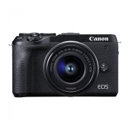 Фотоаппарат Canon EOS M6 Mark II Kit 15-45mm f/3.5-6.3 IS STM, чёрный