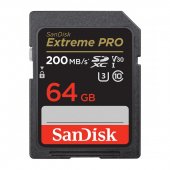 SanDisk Extreme Pro SDXC 64GB UHS-I Class 3 V30 200/90 MB/s 