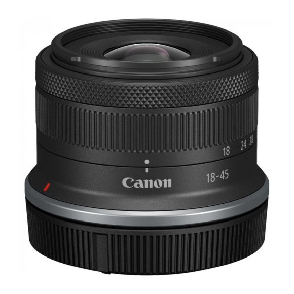 Объектив Canon RF-S 18-45mm f/4.5-6.3 IS STM, чёрный Объектив Canon RF-S 18-45mm f/4.5-6.3 IS STM, чёрный