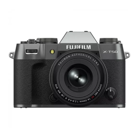 Фотоаппарат Fujifilm X-T50 Kit XF 16-50mm F2.8-4.8 R LM WR, тёмно-серый 
