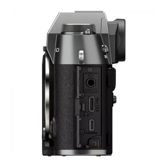 Фотоаппарат Fujifilm X-T50 Kit XF 16-50mm F2.8-4.8 R LM WR, тёмно-серый 