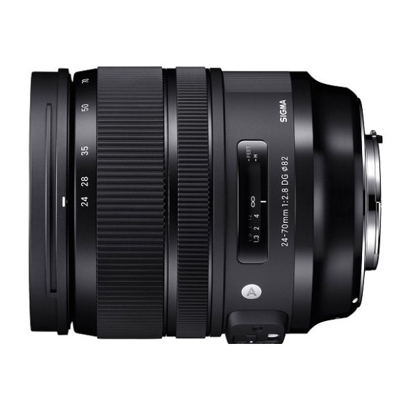 Объектив Sigma AF 24-70mm f/2.8 DG OS HSM Art for Canon EF, чёрный Объектив Sigma AF 24-70mm f/2.8 DG OS HSM Art for Canon EF, чёрный