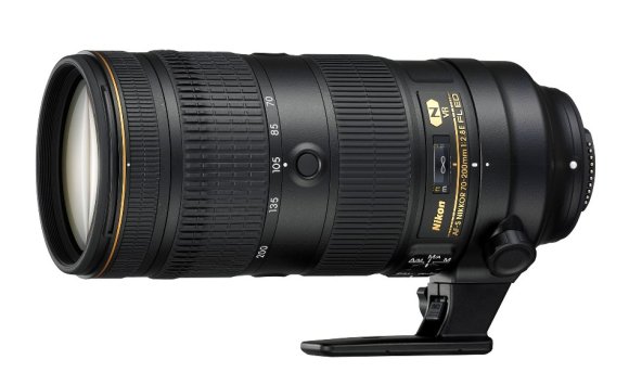  Объектив Nikon AF-S NIKKOR 70-200mm f/2.8E FL ED VR, чёрный 