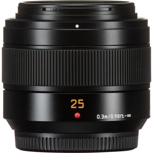 Объектив Panasonic Leica DG Summilux 25mm f/1.4 II ASPH, чёрный  Объектив Panasonic Leica DG Summilux 25mm f/1.4 II ASPH, чёрный