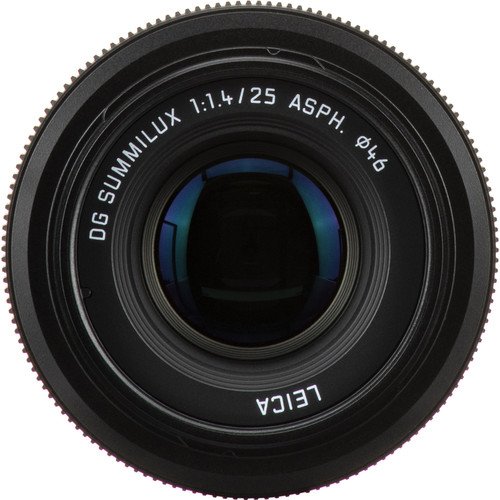 Объектив Panasonic Leica DG Summilux 25mm f/1.4 II ASPH, чёрный  Объектив Panasonic Leica DG Summilux 25mm f/1.4 II ASPH, чёрный