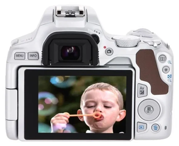 Фотоаппарат Canon EOS 250D Kit 18-55mm f/4-5.6 IS STM, серебристый Фотоаппарат Canon EOS 250D Kit 18-55mm f/4-5.6 IS STM, серебристый