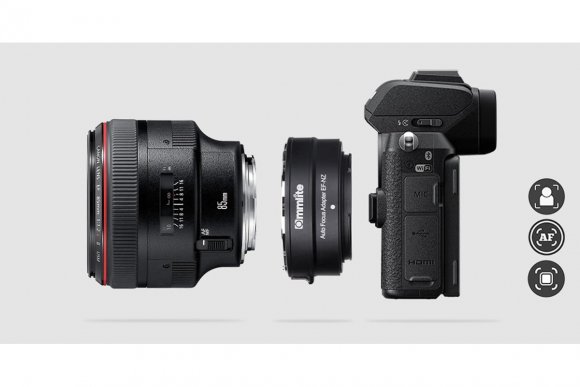 Commlite CM-EF-NZ (Переходное кольцо для canon EF/EF-S to Nikon Z-Mount) 