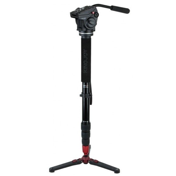 Монопод KINGJOY MP-2318A + головка VT-3510 + лапки MP-3  Монопод KINGJOY MP-2318A + головка VT-3510 + лапки MP-3