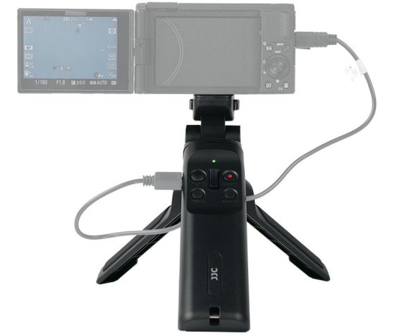 Штатив-монопод с проводным пультом JJC TP-S2 (аналог Sony GP-VPT1) 