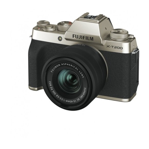 Фотоаппарат Fujifilm X-T200 Kit XC 15-45mm F/3.5-5.6 OIS PZ Champagne Gold ( Меню на русском языке ) 