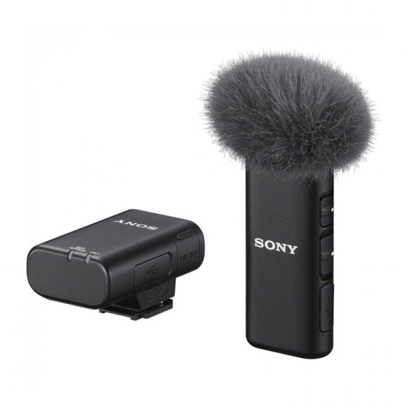 Микрофон Sony ECM-W2BT, чёрный Микрофон Sony ECM-W2BT, чёрный