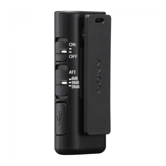 Микрофон Sony ECM-W2BT, чёрный Микрофон Sony ECM-W2BT, чёрный