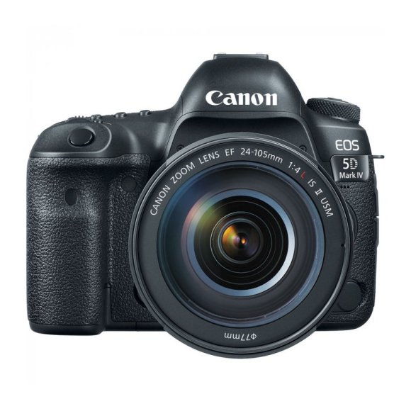 Фотоаппарат Canon EOS 5D Mark IV Kit EF 24-105mm f/4 L IS II USM, черный Фотоаппарат Canon EOS 5D Mark IV Kit EF 24-105mm f/4 L IS II USM, черный