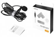 COMICA CVM-V01SP (UC) 2,5m Lavalier Петличный микрофон для смартфонов с разъемом USB-C COMICA CVM-V01SP (UC) 2,5m Lavalier Петличный микрофон для смартфонов с разъемом USB-C