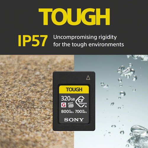 Карта памяти Sony 320GB CFexpress Type A TOUGH G Memory Card Карта памяти Sony 320GB CFexpress Type A TOUGH G Memory Card