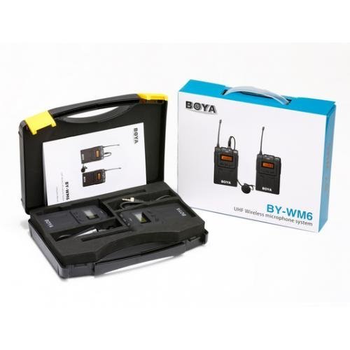 BOYA BY-WM6 Беспроводной микрофон-петличка 