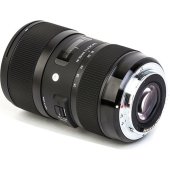 Объектив Sigma AF 18-35mm f/1.8 DC HSM Art Canon EF-S, чёрный