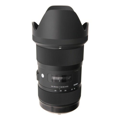 Объектив Sigma AF 18-35mm f/1.8 DC HSM Art Canon EF-S, чёрный  Объектив Sigma AF 18-35mm f/1.8 DC HSM Art Canon EF-S, чёрный