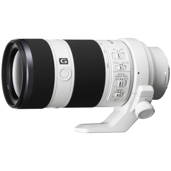 Объектив Sony FE 70-200mm f/4 G OSS, белый 