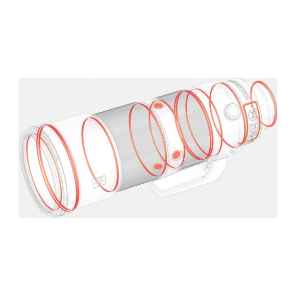 Объектив Sony FE 200-600mm f/5.6–6.3G OSS, белый/черный Объектив Sony FE 200-600mm f/5.6–6.3G OSS, белый/черный