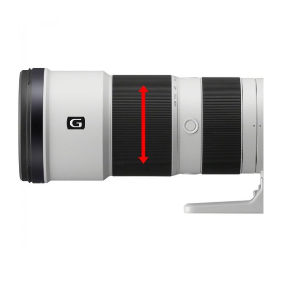 Объектив Sony FE 200-600mm f/5.6–6.3G OSS, белый/черный Объектив Sony FE 200-600mm f/5.6–6.3G OSS, белый/черный