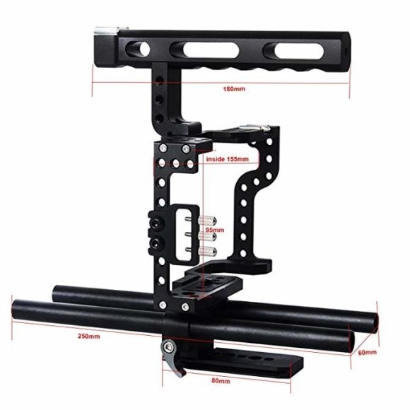 VILTROX VX-11 Клетка универсальная для Sony A7 A7II A7r A7s II A6500 A6300, Panasonic GH4 GH3  VILTROX VX-11 Клетка универсальная для Sony A7 A7II A7r A7s II A6500 A6300, Panasonic GH4 GH3