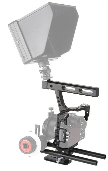 VILTROX VX-11 Клетка универсальная для Sony A7 A7II A7r A7s II A6500 A6300, Panasonic GH4 GH3  VILTROX VX-11 Клетка универсальная для Sony A7 A7II A7r A7s II A6500 A6300, Panasonic GH4 GH3