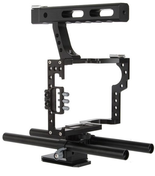 VILTROX VX-11 Клетка универсальная для Sony A7 A7II A7r A7s II A6500 A6300, Panasonic GH4 GH3  VILTROX VX-11 Клетка универсальная для Sony A7 A7II A7r A7s II A6500 A6300, Panasonic GH4 GH3