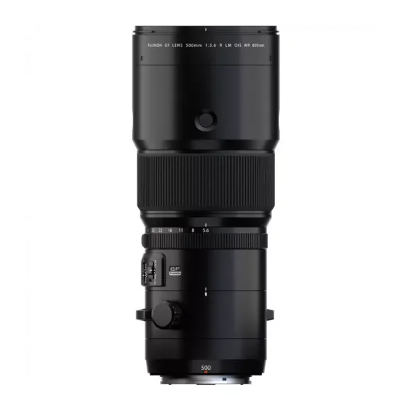 Объектив Fujinon GF 500mm f/5.6 R LM WR, чёрный  Объектив Fujinon GF 500mm f/5.6 R LM WR, чёрный