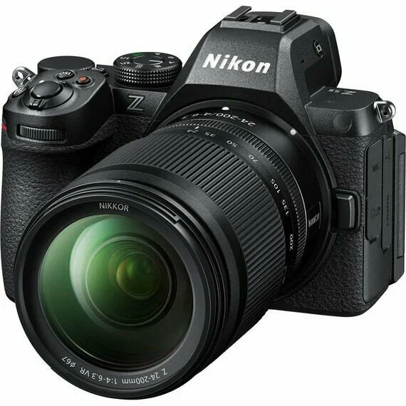 Фотоаппарат Nikon Z5 II Kit with Nikkor Z 24-200mm f/4-6.3 VR, Черный Фотоаппарат Nikon Z5 II Kit with Nikkor Z 24-200mm f/4-6.3 VR, Черный