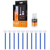 K&F Concept (SKU.1617) 24mm DSLR or SLR Camera Full-Frame Sensor Cleaning Swab Kit (10pcs*cleaning swab + 1*20ml cleaning liquid) K&F Concept (SKU.1617) 24mm DSLR or SLR Camera Full-Frame Sensor Cleaning Swab Kit (10pcs*cleaning swab + 1*20ml cleaning liquid)