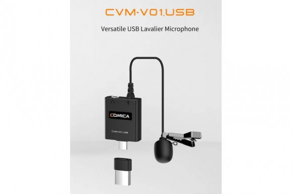 COMICA CVM-V01.USB Универсальный петличный микрофон 