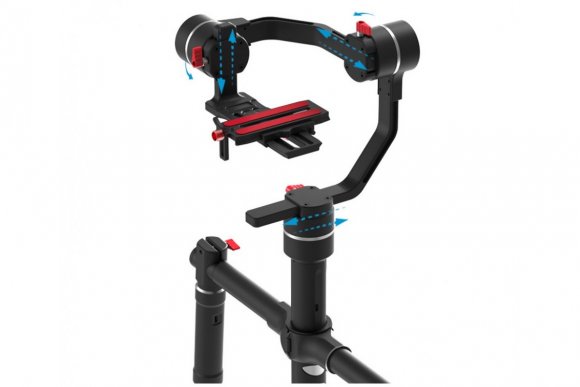 Jmary MS1 Стабилизатор 3-х-осевой электронный, с двойной ручкой, с ДУ, до 3,5 кг (время работы до 12ч.) Jmary MS1 Стабилизатор 3-х-осевой электронный, с двойной ручкой, с ДУ, до 3,5 кг (время работы до 12ч.)