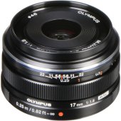 Объектив OM System 17mm f/1.8 II, чёрный