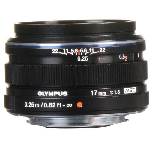 Объектив OM System 17mm f/1.8 II, чёрный  Объектив OM System 17mm f/1.8 II, чёрный