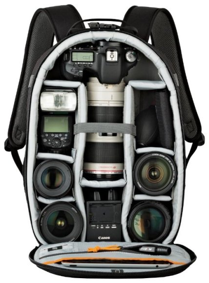 Рюкзак Lowepro Photo Classic BP 300 AW, чёрный Рюкзак Lowepro Photo Classic BP 300 AW, чёрный