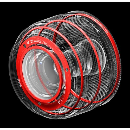 Объектив OM System 25mm f/1.8 II, чёрный 